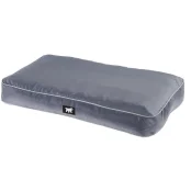 Подушка из прочного материала Ferplast Polo 110 Cushion Grey для собак, серая, 110×70×8 см