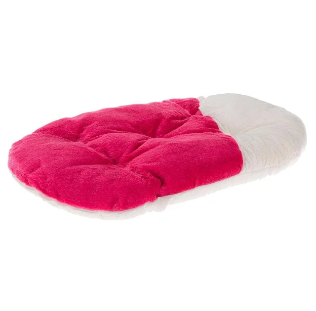 Меховая подушка Ferplast Relax 45/2 Soft Fucsia для кошек и собак, розововая, 43×30 см