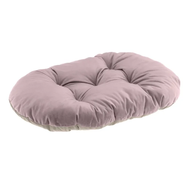М'яка подушка Ferplast Prince 55/4 Cushion Purple-Beige для собак і котів, 55×36 см