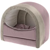 Бархатный дом Ferplast Majesty 20 House Purple-Beige для кошек, 20×32×29 см