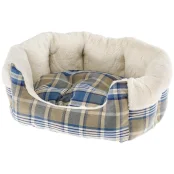 Меховой диван Ferplast Etoile 2 Blue Dogbed для собак и кошек, 45×46×20 см