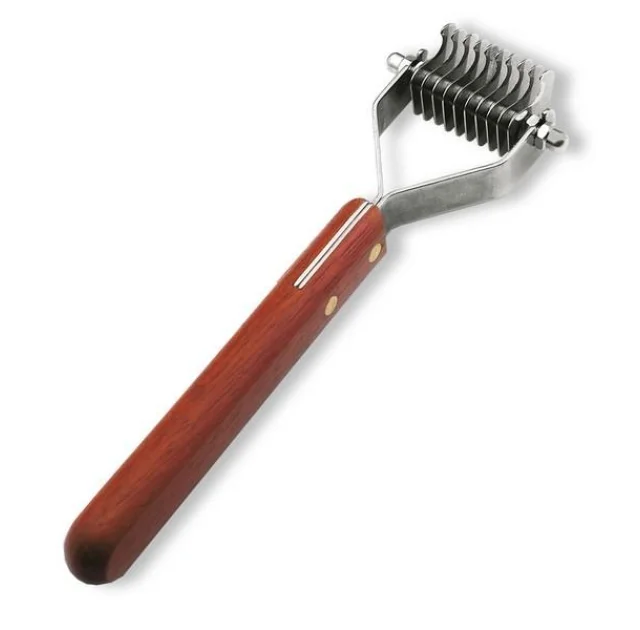 Рейк-колтунорез ARTERO, 10 зубців, дерев'яна рукоятка
