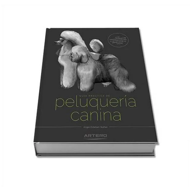 Книга Artero Practical guide dog grooming на испанском языке.