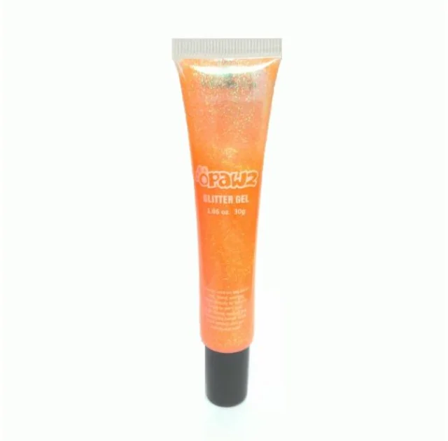 Гель с блестками для шерсти Opawz Pet Glitter Gel Orange 30 мл