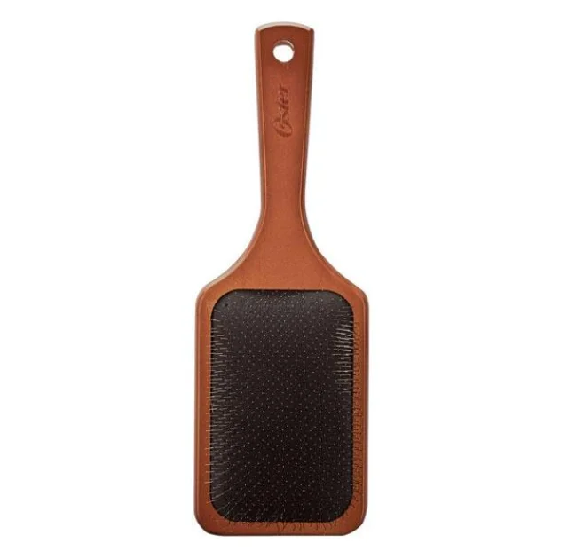 Щітка-слікер масажна для тварин OSTER PRO дерев'яна, металева щетина