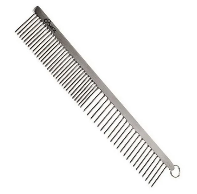Расческа OSTER металлическая для животных комбинированная