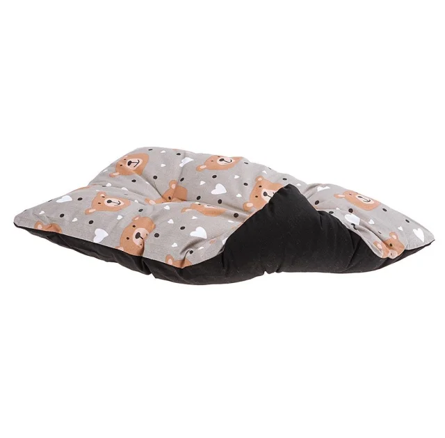 Лежак Ferplast Coccolo 50 Teddy-Fox для собак и кошек, 55×45×20 см