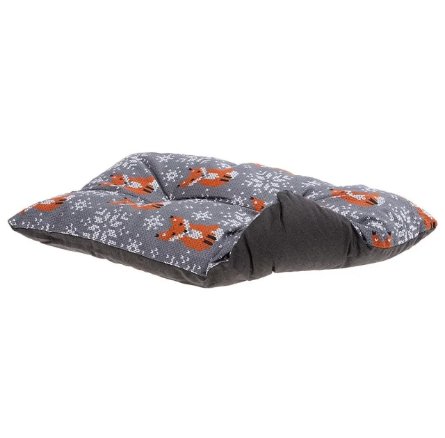 Лежак Ferplast Coccolo 80 Teddy-Fox для собак и кошек, 78×56×22 см
