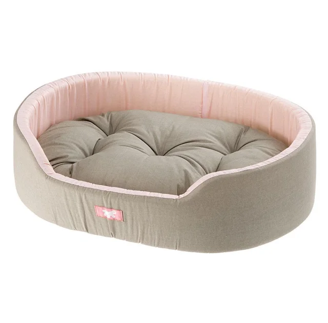 Хлопковый лежак Ferplast Dandy C 80 Colour для кошек и собак, 80×55×20 см