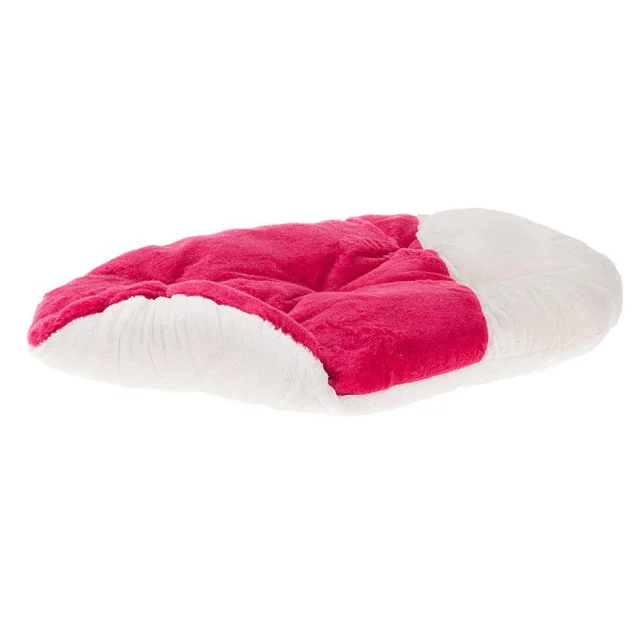 Меховая подушка Ferplast Relax 45/2 Soft Fucsia для кошек и собак, розововая, 43×30 см