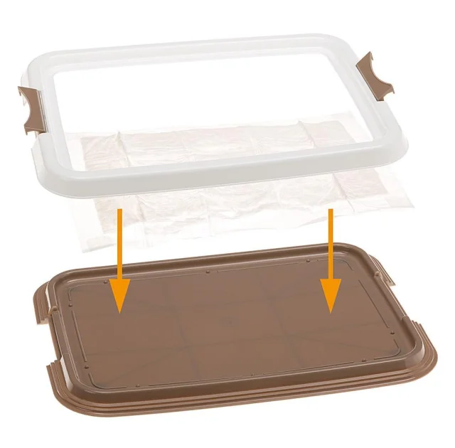 Лоток Hygienic Pad Tray Medium для гігіенічекіх пелюшок, 60x60x4,5 см