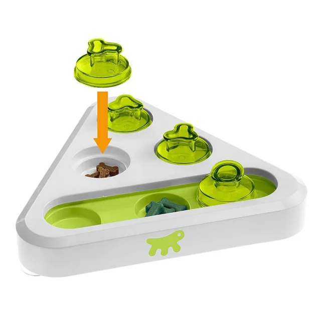 Іграшка Trea Toy For Cat для кішок і собак з місцями для сухого корму, 24,5x22x6 см