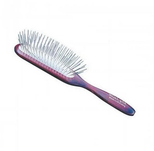 Щітка для розчісування SHOW TECH MAXIPIN на дерев'яній основі з металевими зубами 2,8 см