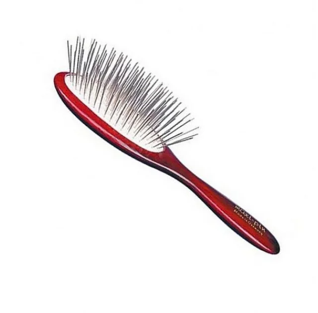 SHOW TECH MAXIPIN Щітка для розчісування на дерев. основі з метал. зубами 3,2см