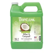 Шампунь Tropiclean Aloe and Coconut 1:16 дезодорирующий 3,78 л.