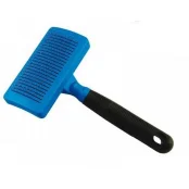 Пуходерка-сликер WAHL малая + кнопка самоочистки для собак