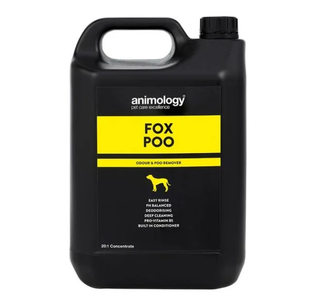 Шампунь ANIMOLOGY FOX POO для удаления неприятных запахов 5л.