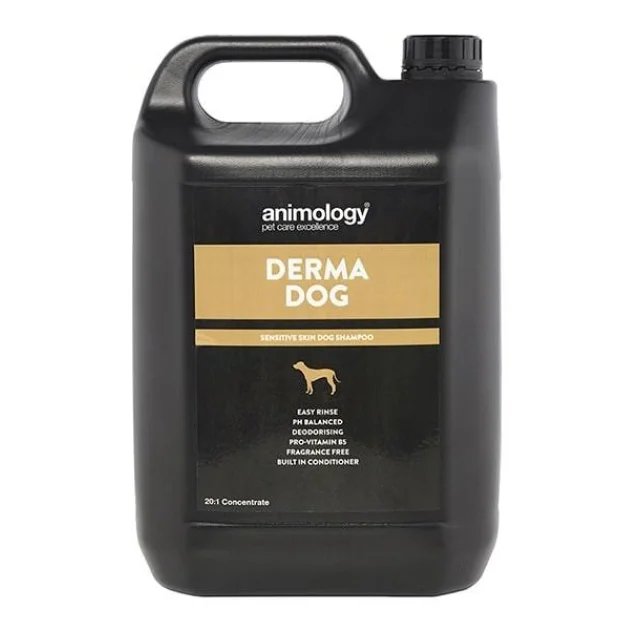 Шампунь ANIMOLOGY DERMA DOG для чувствительной кожи 5л.