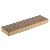 Ferplast PA 5652 Medium когтеточка двусторонняя для кошек с кошачьей мятой, 12,5x4x45 см