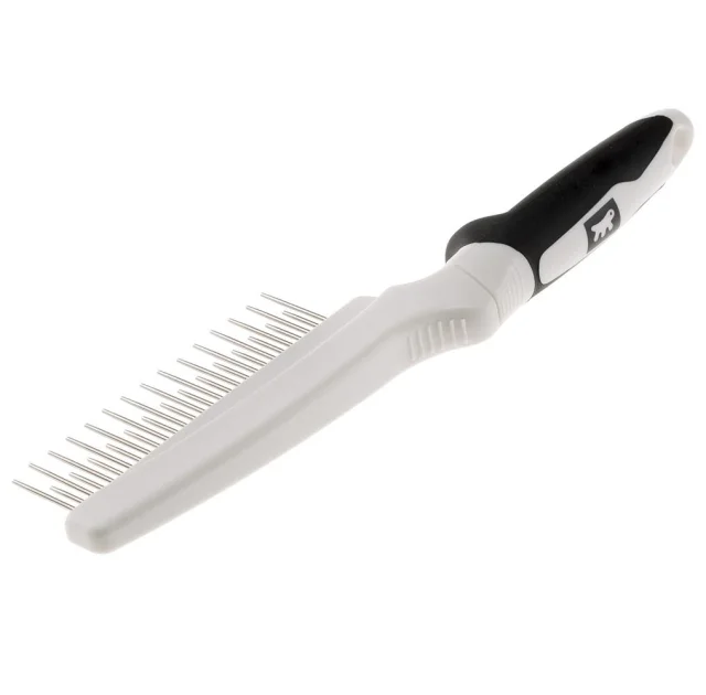 Ferplast GRO 5757 Premium расческа для подшерстка с вращающимися зубьями, 21x5,7x2,4 см