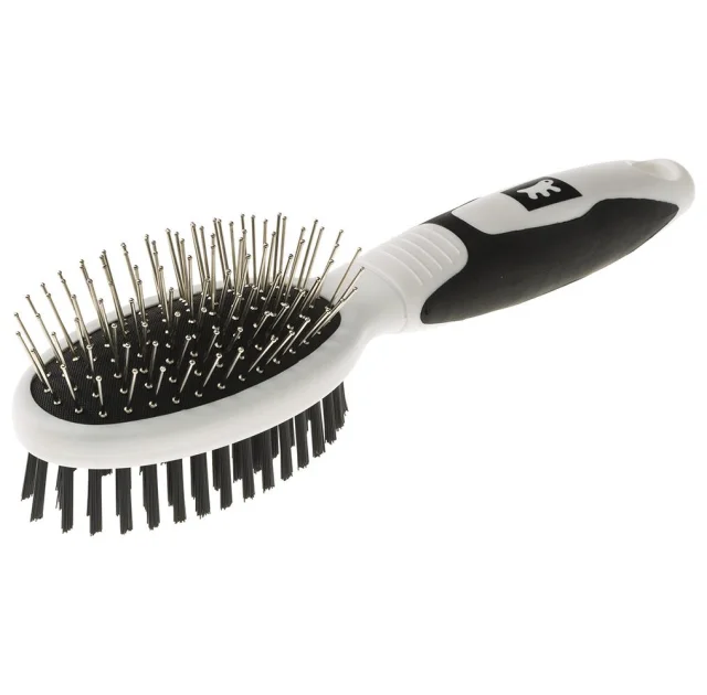 Ferplast GRO 5762 Premium двостороння щітка для коротко, середньо і довгошерстих собак і кішок