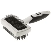 Ferplast GRO 5765 Premium двостороння щітка для середньо - і довгошерстих собак і кішок, 18,5x11x5,2 см