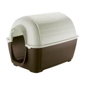 Пластиковая будка Ferplast Kenny 03 Plastic Kennel для собак в форме иглу, 60x89x60 см