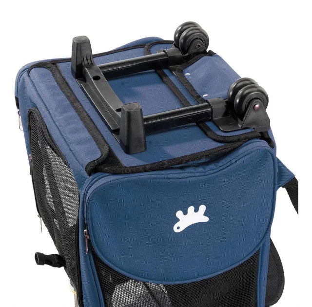 Тележка Ferplast Trolley Small для перевозки мелких кошек и собак, 32×28×51 см