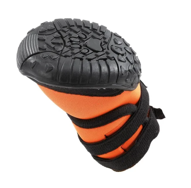 Защитная обувь Ferplast Trekking Shoes для собак, размер L, оранжевая, 7×8.5×12см