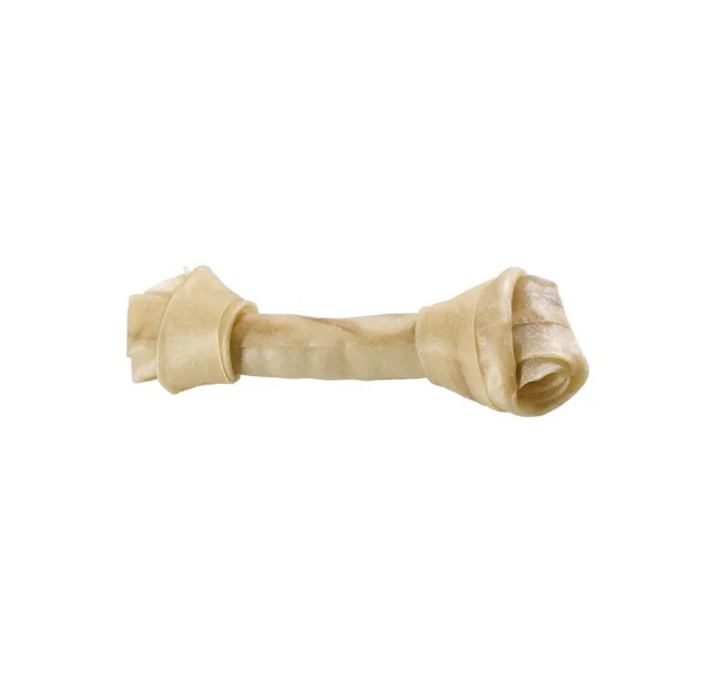 Плетеные жевательные косточки Ferplast GoodBite Fun 3914 Bone Natural 30g для собак, 10,5x4x2,5 см