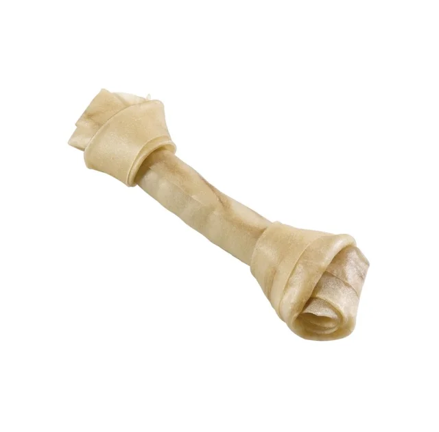 Жевательные косточки Ferplast GoodBite Fun 3938 Bone Natural для собак из сыромятной кожи, 85 г