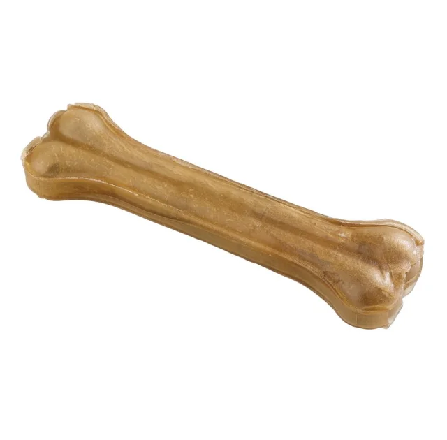 Жевательные косточки Ferplast GoodBite Fun 4096 Bone Natural 165g для собак из сыромятной кожи