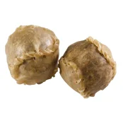 Жевательные шарики Ferplast GoodBite Fun 4362 Ball Natural 70g для собак из сыромятной кожи, 6 см