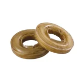 Жевательные косточки Ferplast GoodBite Fun 4386 Ring Natural 50g для собак из сыромятной кожи
