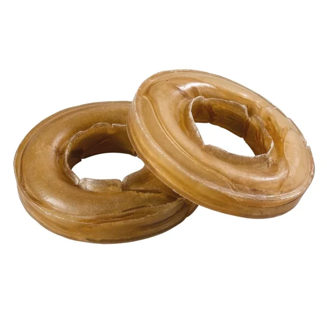 Жувальні кісточки Ferplast GoodBite Fun 4393 Ring Natural 165g для собак з сириці