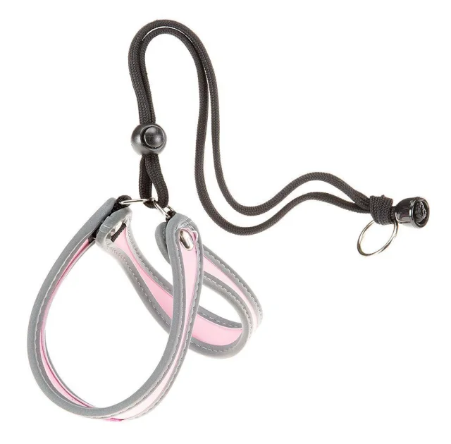 Ferplast Agila 1 Harness Pink эргономичная шлейка для собак с эластичным шнуром, 26x38 см