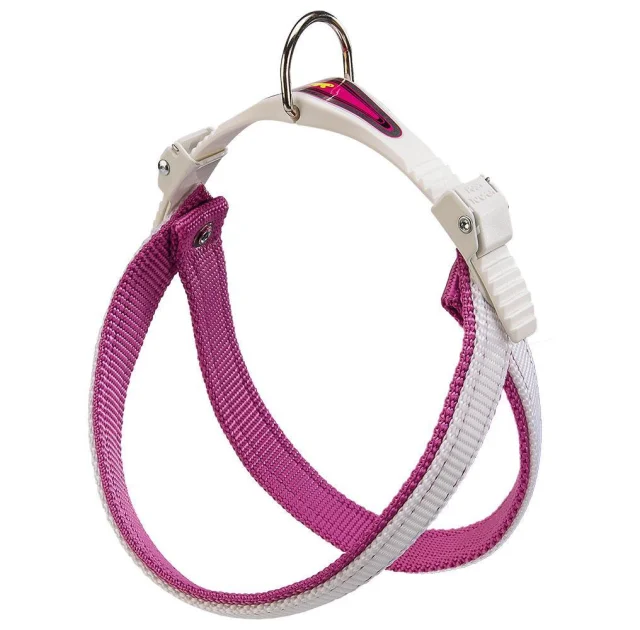 Ferplast Agila Colors 3 White-Purple шлейка из нейлона, для собак, 42x50 см