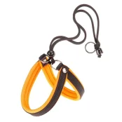 Ferplast Agila Fluo 1 Harness Orange эргономичная шлейка для собак, оранжевая, 26x38 см