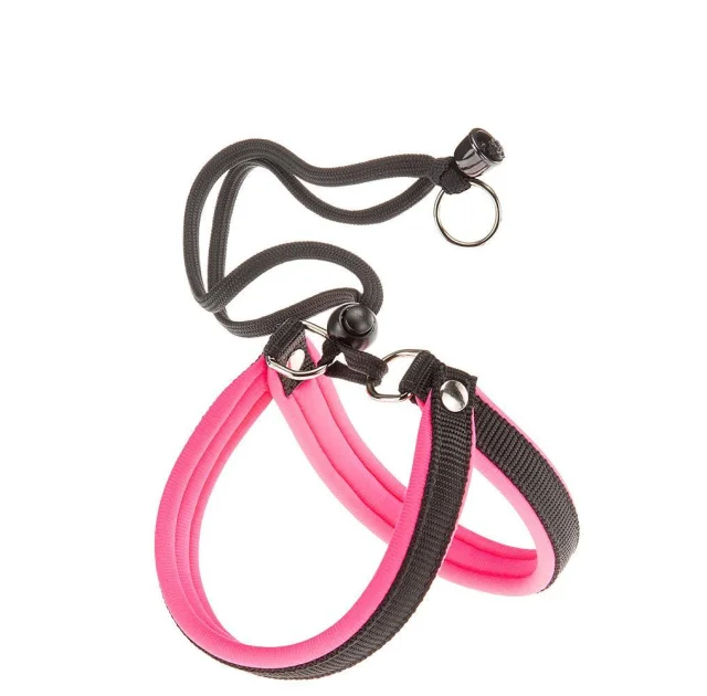 Ferplast Agila Fluo 1 Harness Pink эргономичная шлейка для собак, розовая, 26x38 см