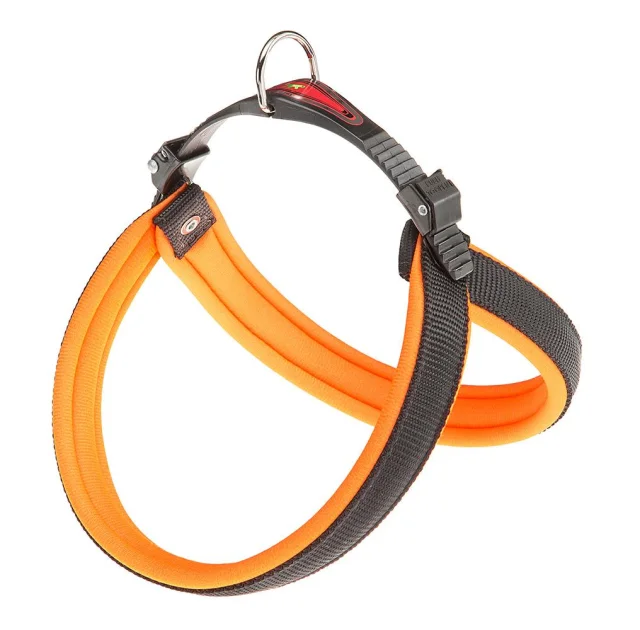 Эргономичная шлейка Ferplast Agila Fluo 5 Orange для собак, 50x58 см