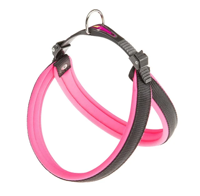 Эргономичная шлейка Ferplast Agila Fluo 5 Pink для собак, 50x58 см