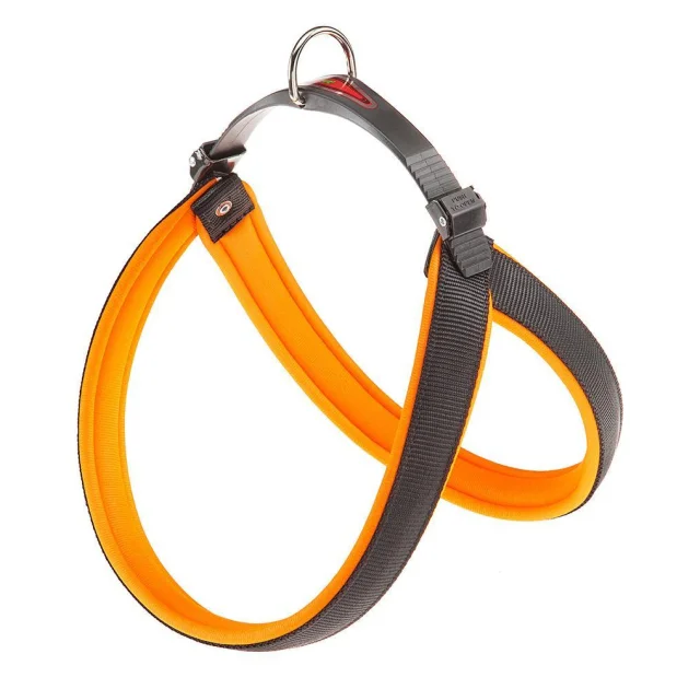 Эргономичная шлейка Ferplast Agila Fluo 8 Orange для собак, 69x77 см