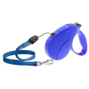 Поводок-рулетка для собак до 50 кг Ferplast Amigo Easy L Cord Blue cо шнуром, синий, 5 м