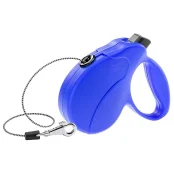 Поводок-рулетка для собак до 12 кг Ferplast Amigo Easy Mini Cord Blue cо шнуром, синий, 3 м