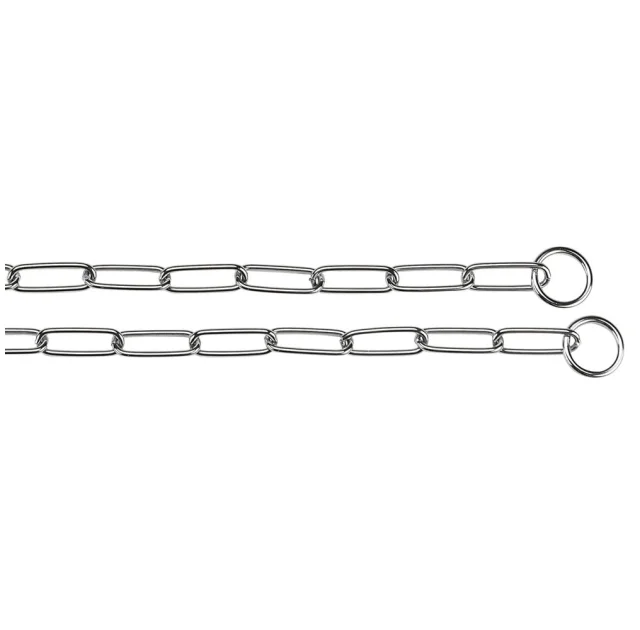 Металева ривковая ланцюг Ferplast Chrome CSP30124 для собак, 52 см