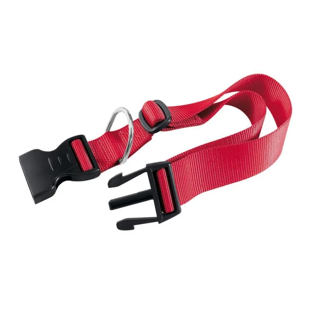 Нейлоновий нашийник Ferplast Club C10 / 25 Colours Red для собак, червоний, 19x25 см