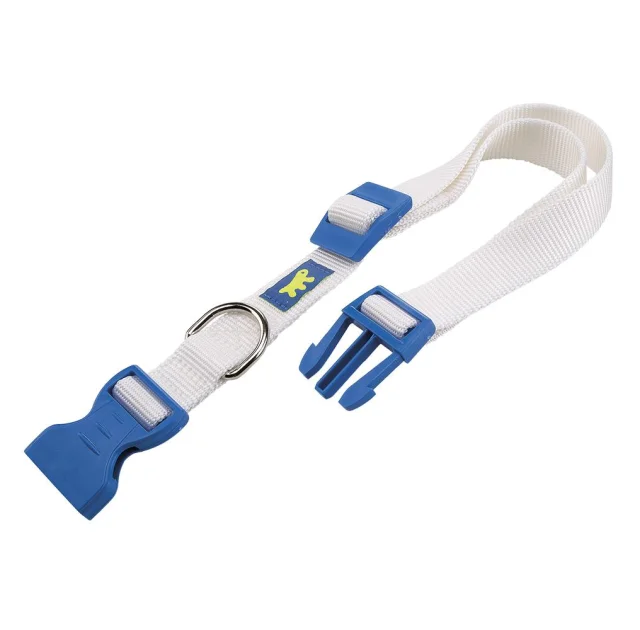 Нейлоновий нашийник Ferplast Club C20 / 56 Colours White для собак, білий, 36x56 см
