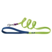 Нейлоновий поводок Ferplast Club G10 / 120 Green для собак, зелений, 10 мм, 120 см