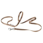 Нейлоновий поводок Ferplast Club G10 / 120 Brown для собак, коричневий, 10 мм, 120 см