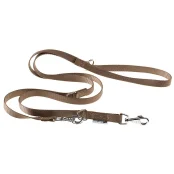 Регульований нейлоновий поводок Ferplast Club GA15 / 200 Brown для дресирування собак, коричневий, 15 мм, 200 см
